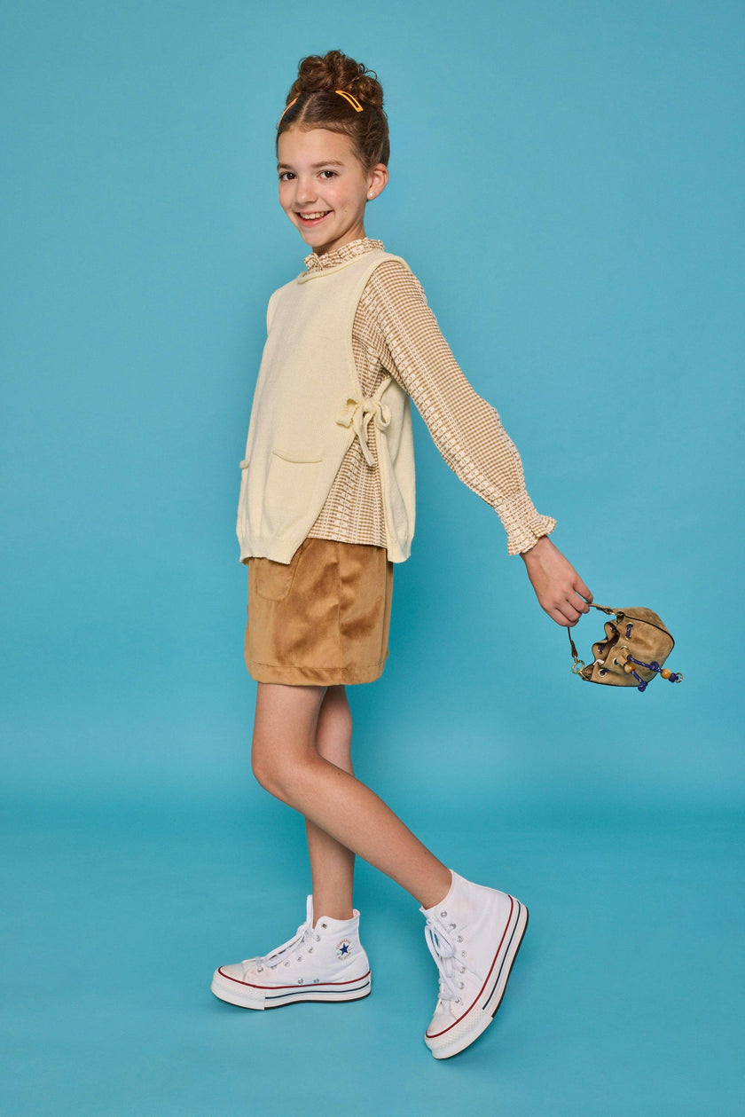Sweater Vest - Cream