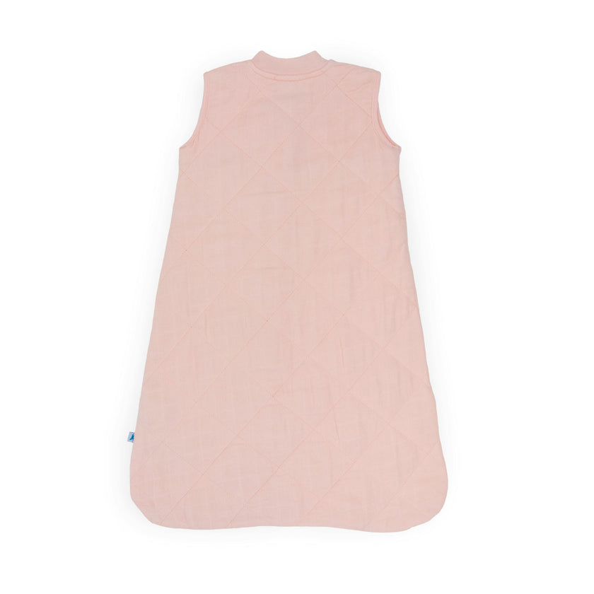 Cotton Muslin Quilted Sleep Bag - Light Pink