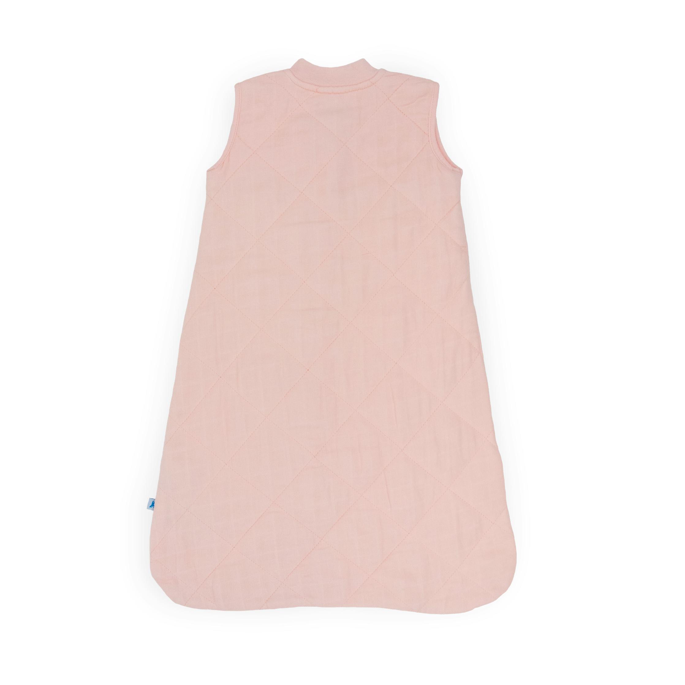 Cotton Muslin Quilted Sleep Bag - Light Pink