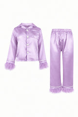 Lavender Feather Silky Set