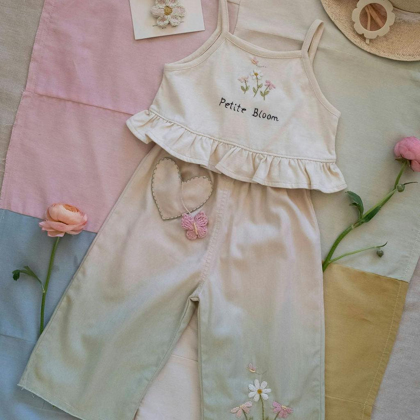 Crochet Clip Set in Petite Bloom