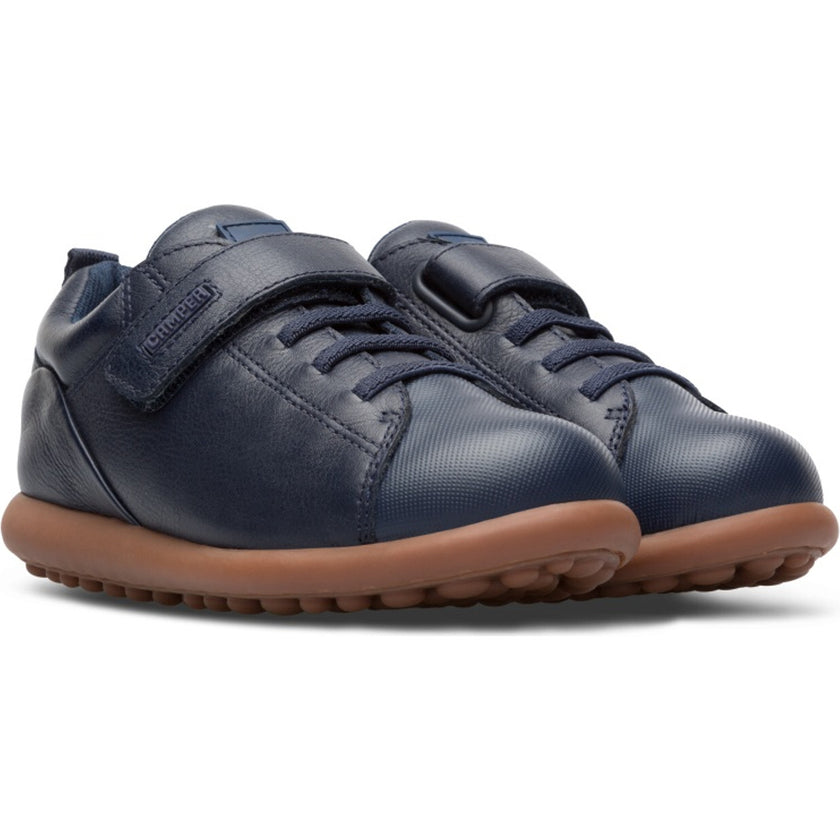 Kids Pelotas Ariel Leather Sneaker, Blue