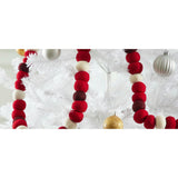 Enormous Christmas Garland - Extra Large Maroon
