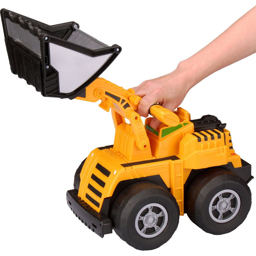 Front End Loader Toy Truck w/ Squeeze Handle