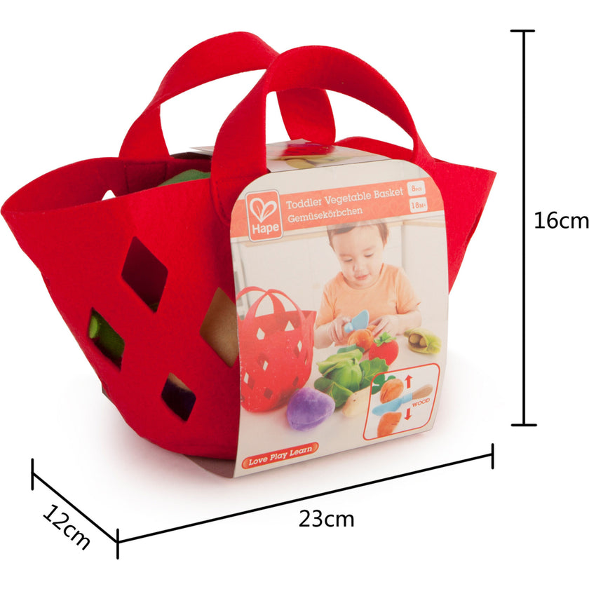 Kitchen Vegetable Basket Food Playset