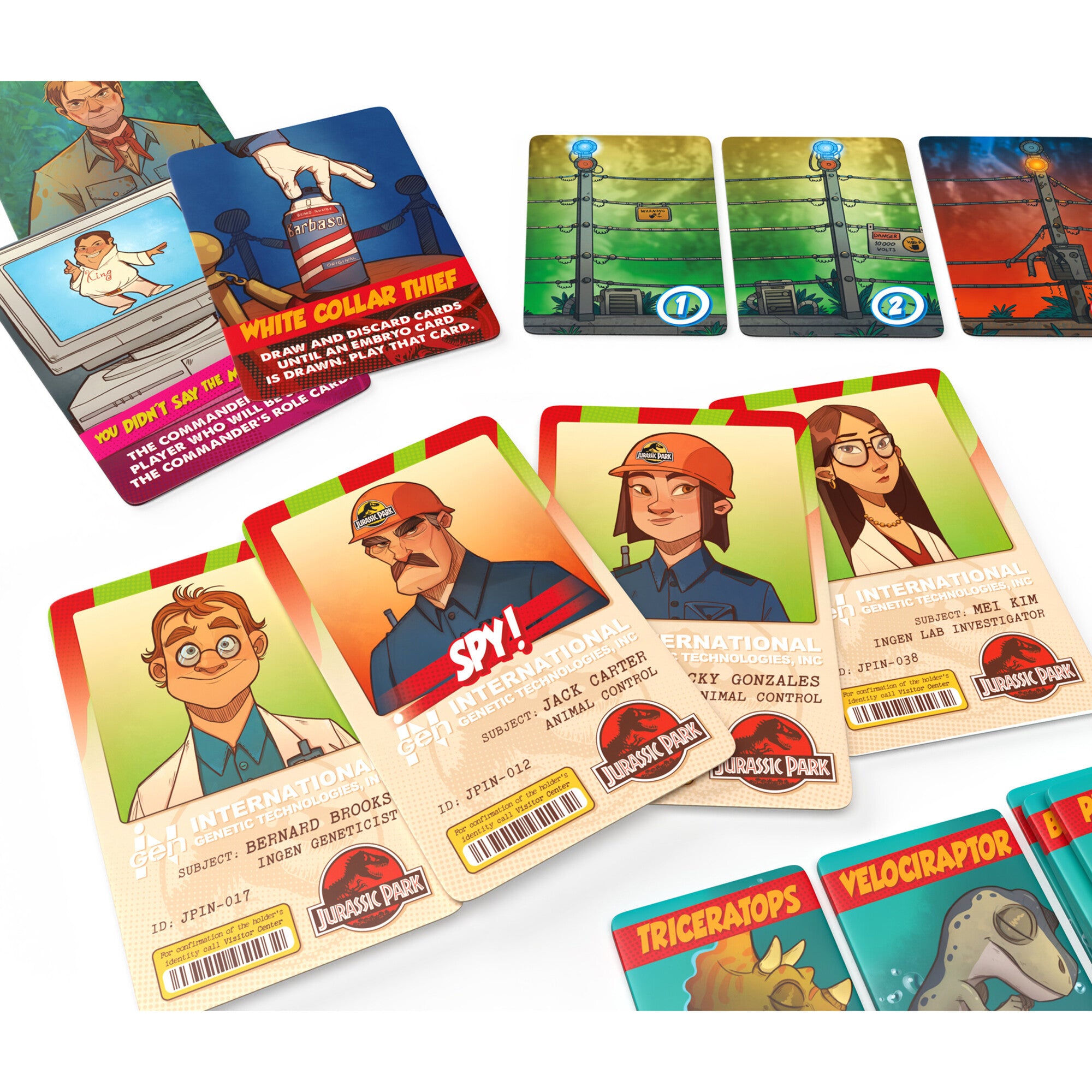 Jurassic Park: the Spy Game of Deception & Strategy