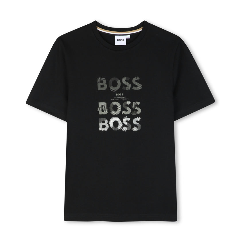 Black Multi-Logo T-Shirt
