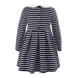 Breton Stripe Jersey Dress