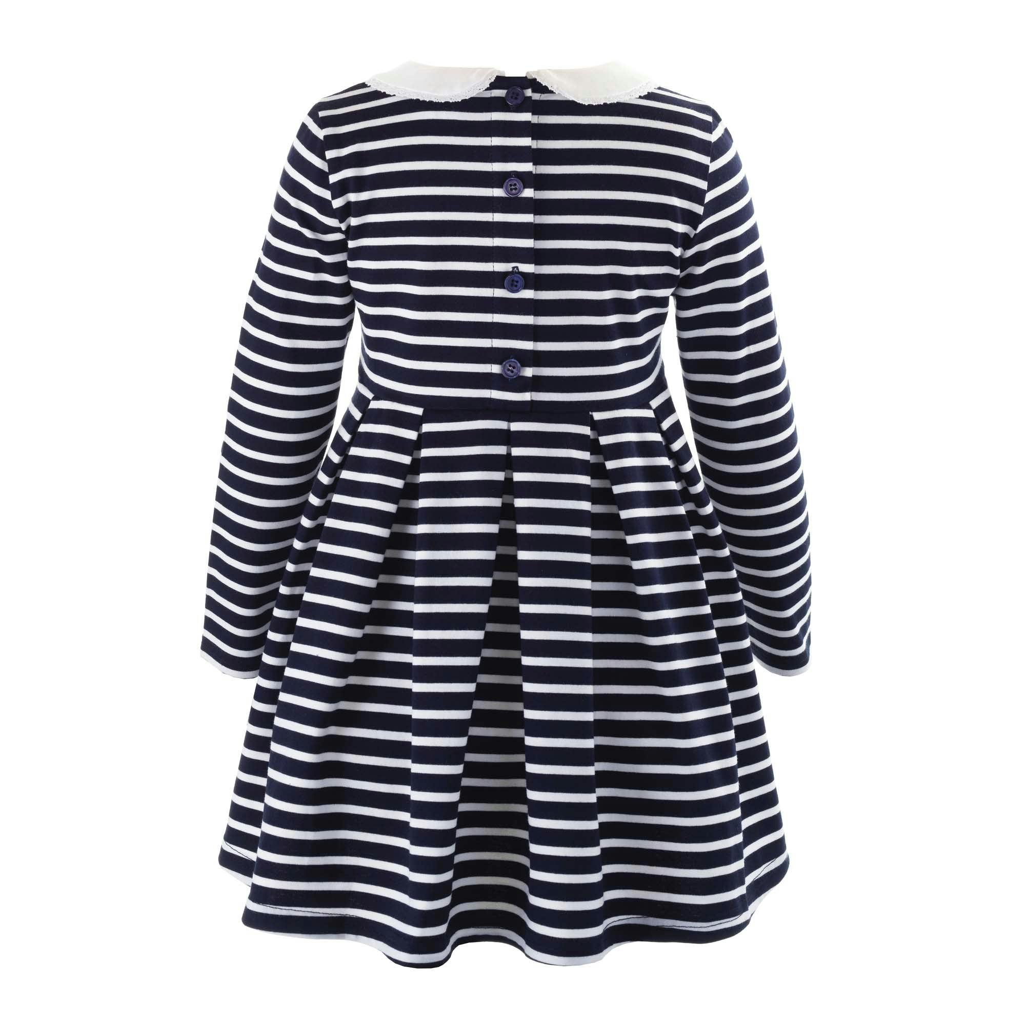 Breton Stripe Jersey Dress