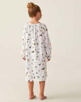 Girl's Twill Delphine Nightgown in Trick or Treat