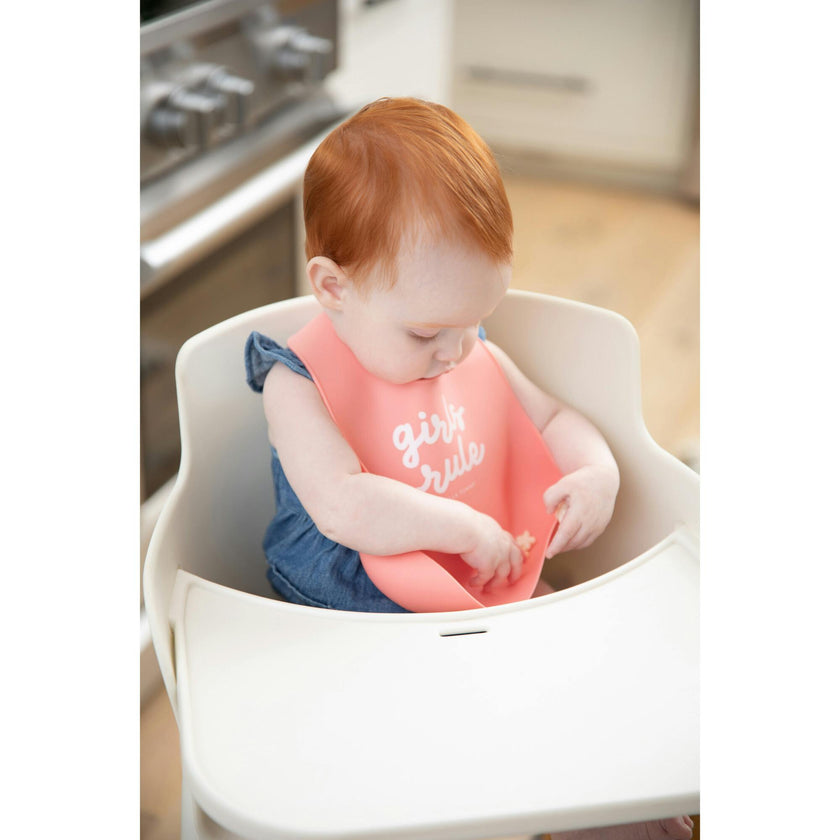 Girls Rule Wonder Bib