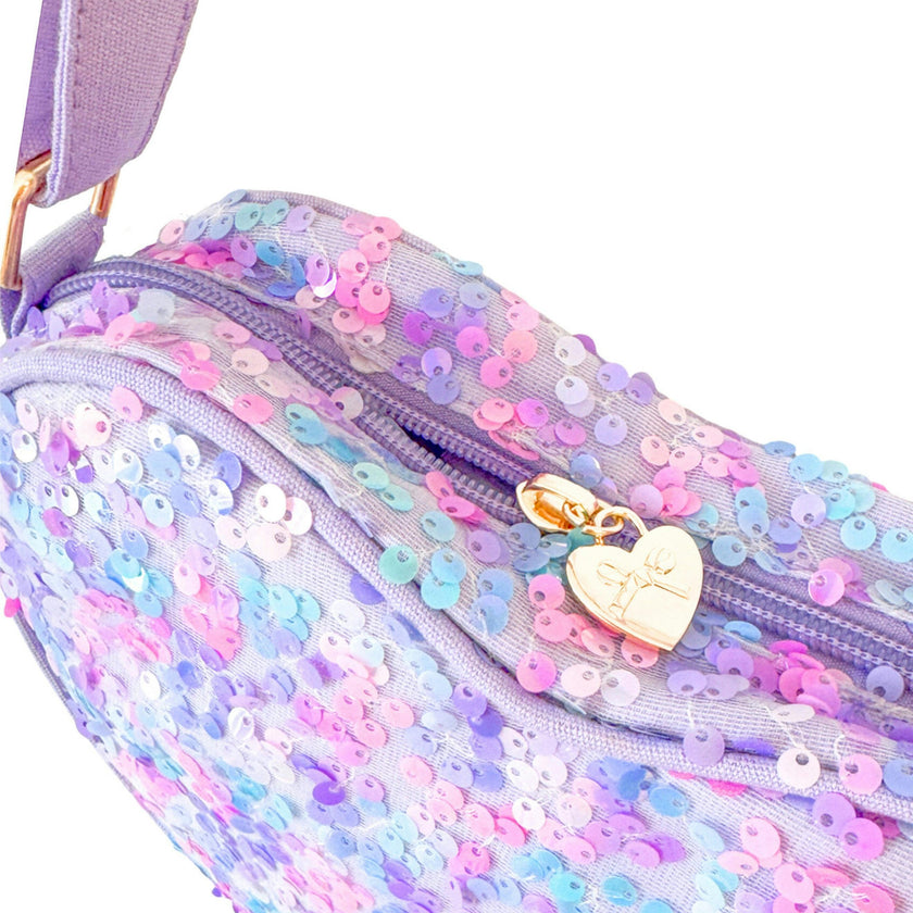 Mermaid Sparkle Heart Purse