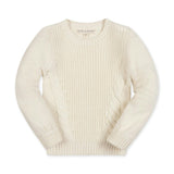 Organic Bow Detail Cable Sweater