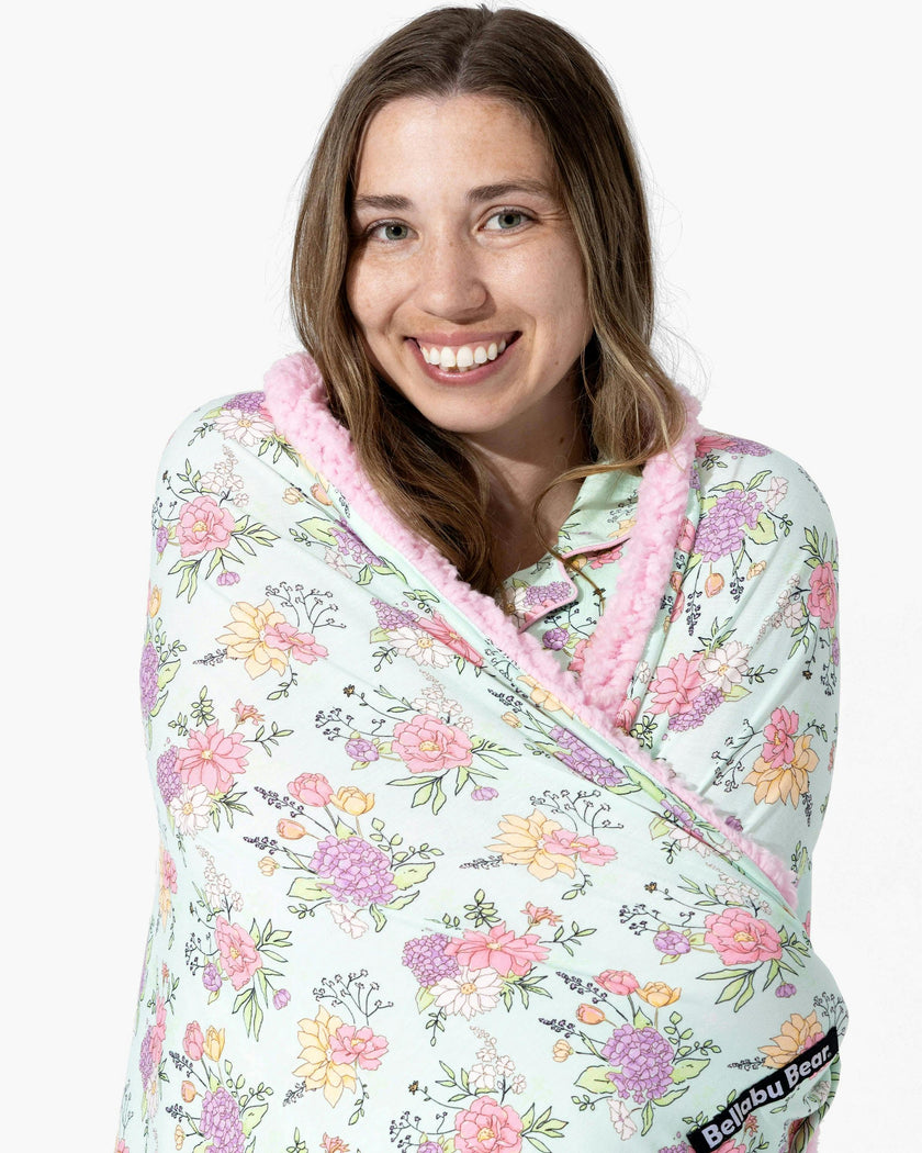 Petals & Posies Bamboo Blanket