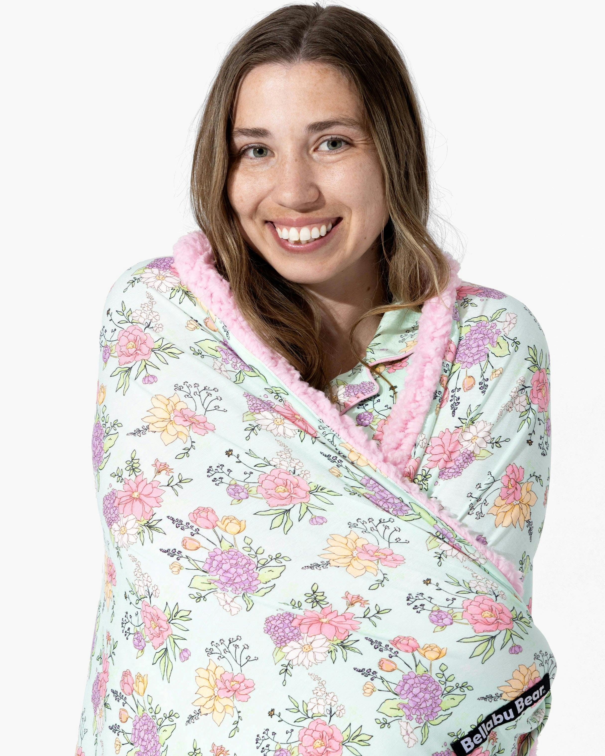 Petals & Posies Bamboo Blanket