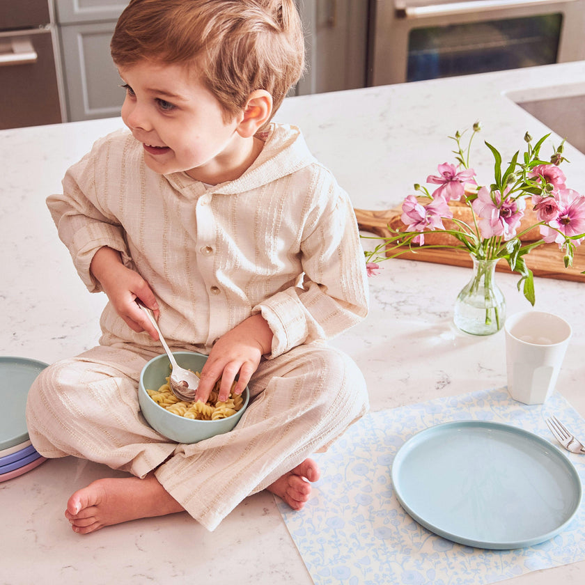 4 Plate Set | Seafoam