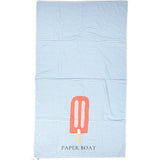 Colored Ice Cream Large Beach Towel