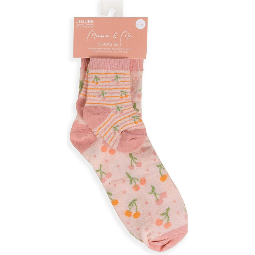 JuJuBe × Studio Oh! Mama & Me Sock Sets