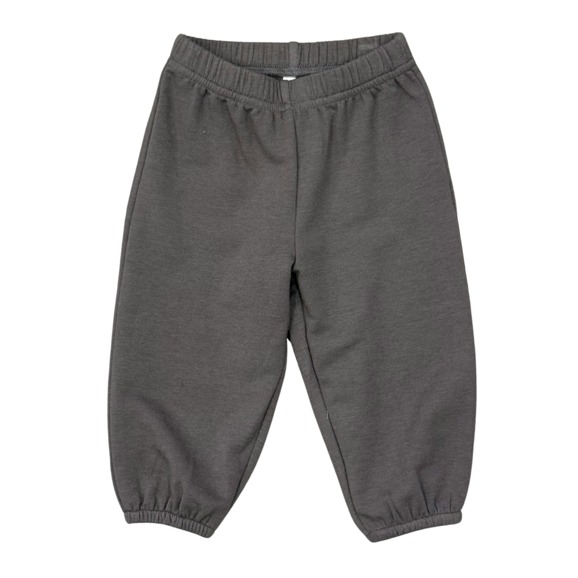 Boys Baggy Sweatpants in Tornado Gray