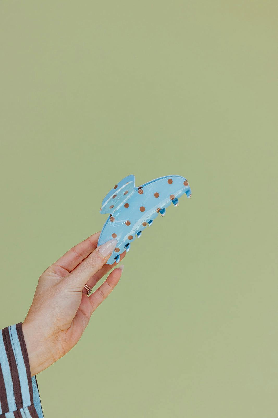 POLKA DOT & STRIPED OVERSIZED CLAWS