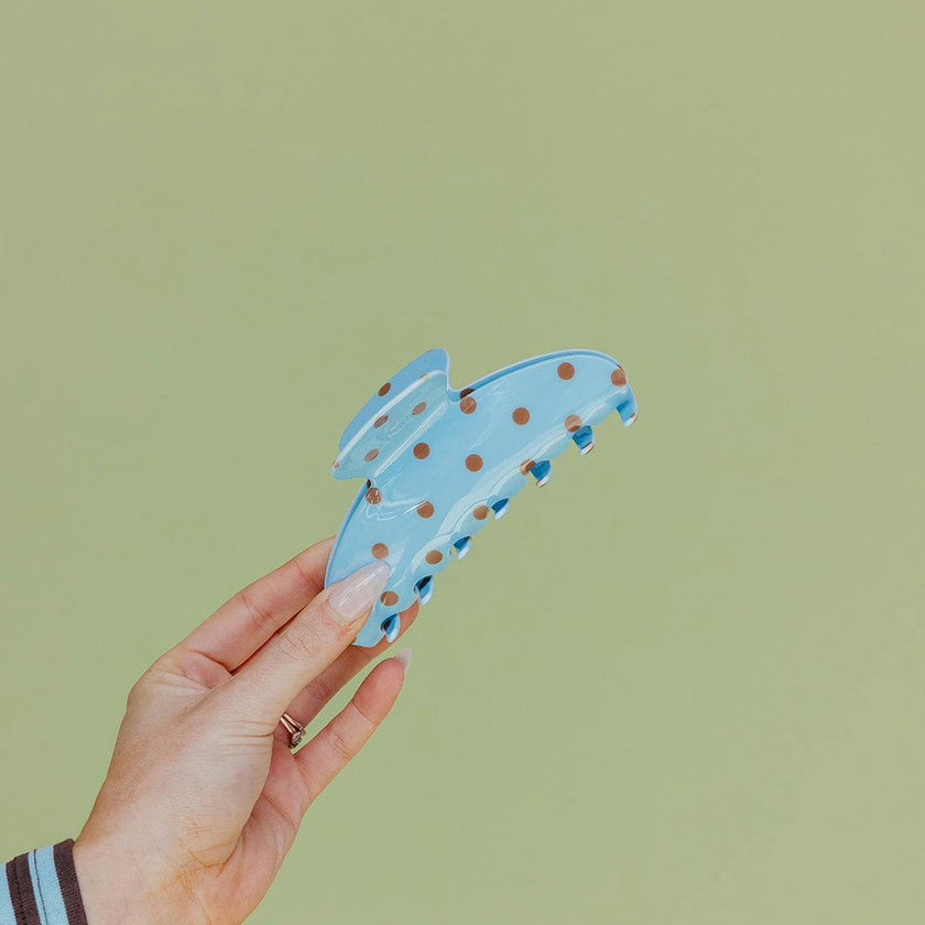 POLKA DOT & STRIPED OVERSIZED CLAWS