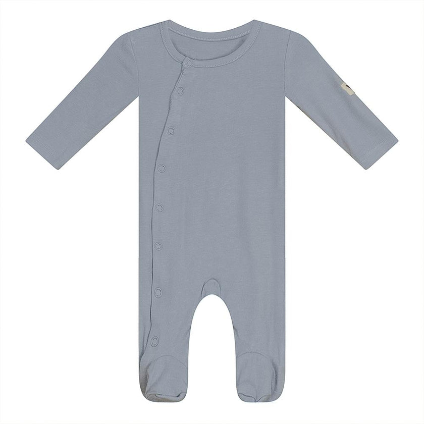 Snap Front Long Sleeve Romper