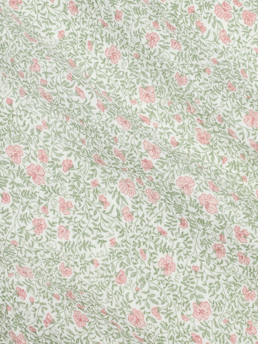 Muslin Swaddle Blanket - Janice Floral