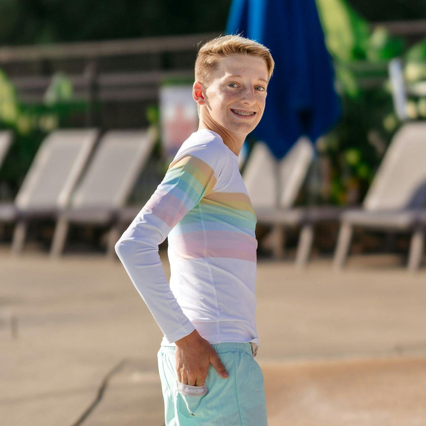 West Coast Rainbow Rash Guard