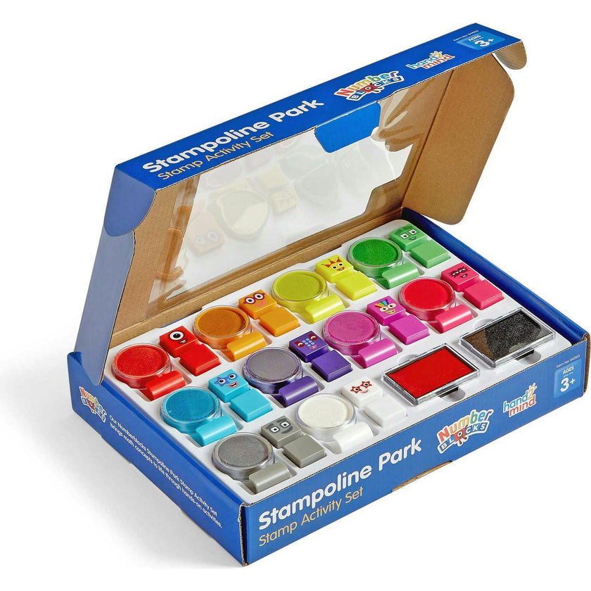 Numberblocks Stampoline Park Stamp Activity Set