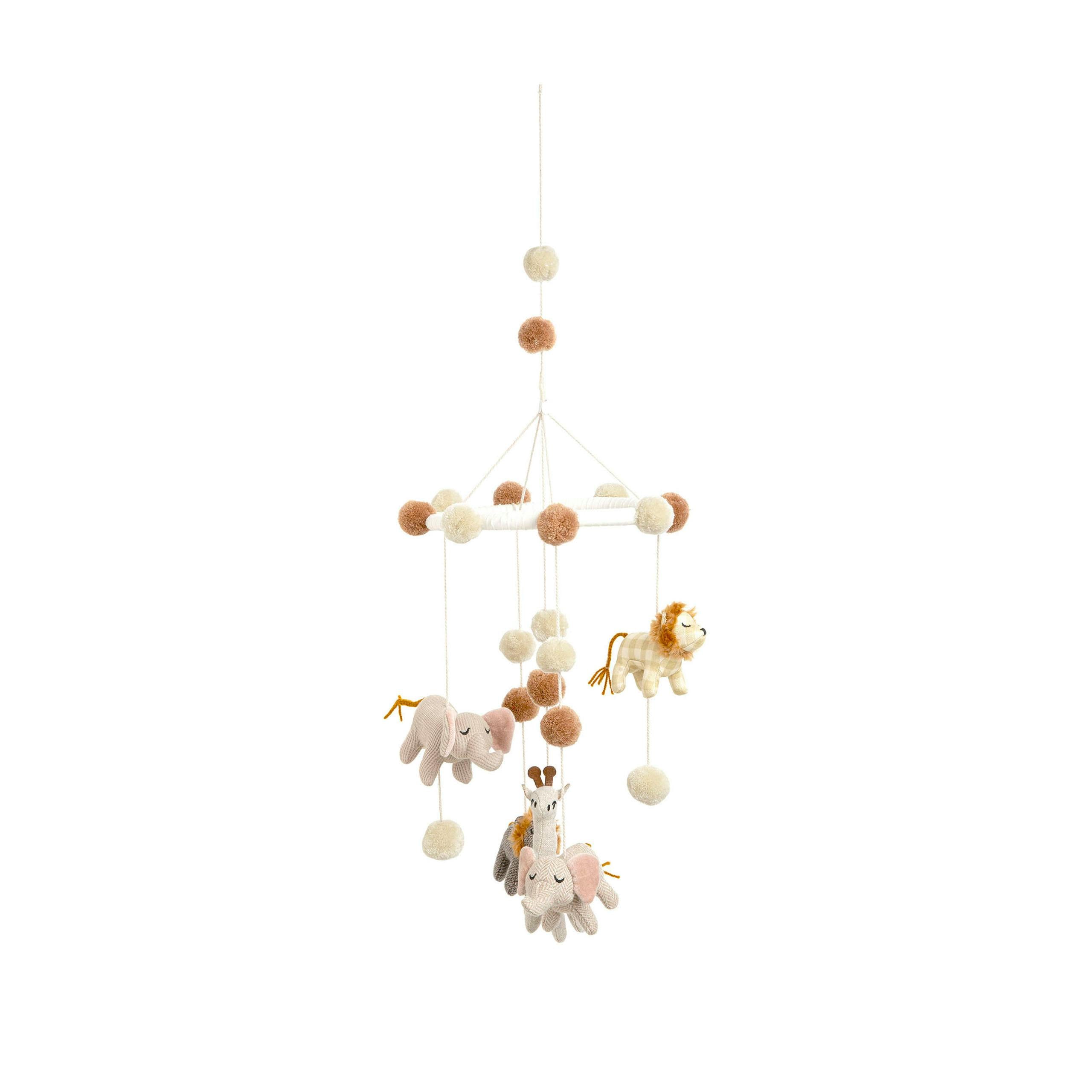 Kendi Safari Animal Nursery Ceiling Hanging