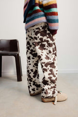 Dakota Trouser Cow Print