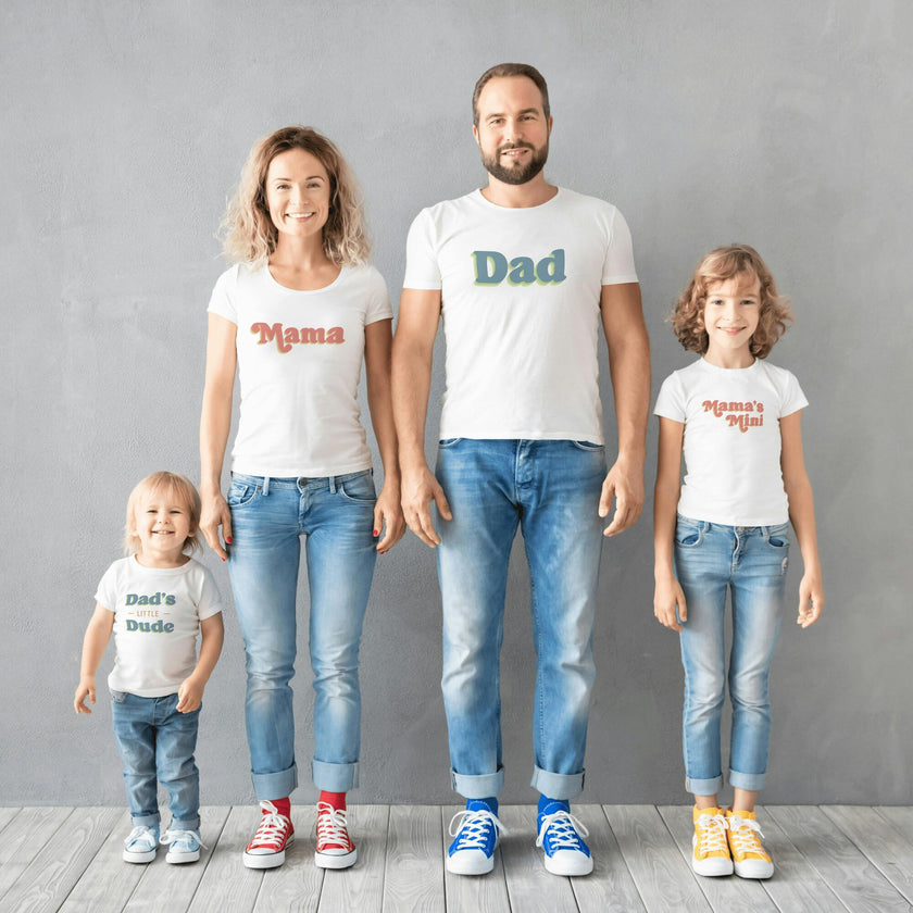 adult graphic tee | mama blue