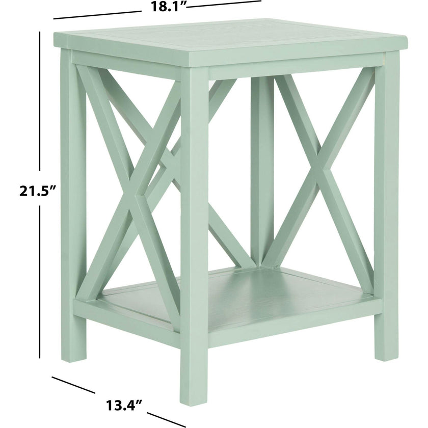 Candence Cross Back End Table