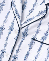 The Poppy Pima Short Set in Navy Mayfair Toile