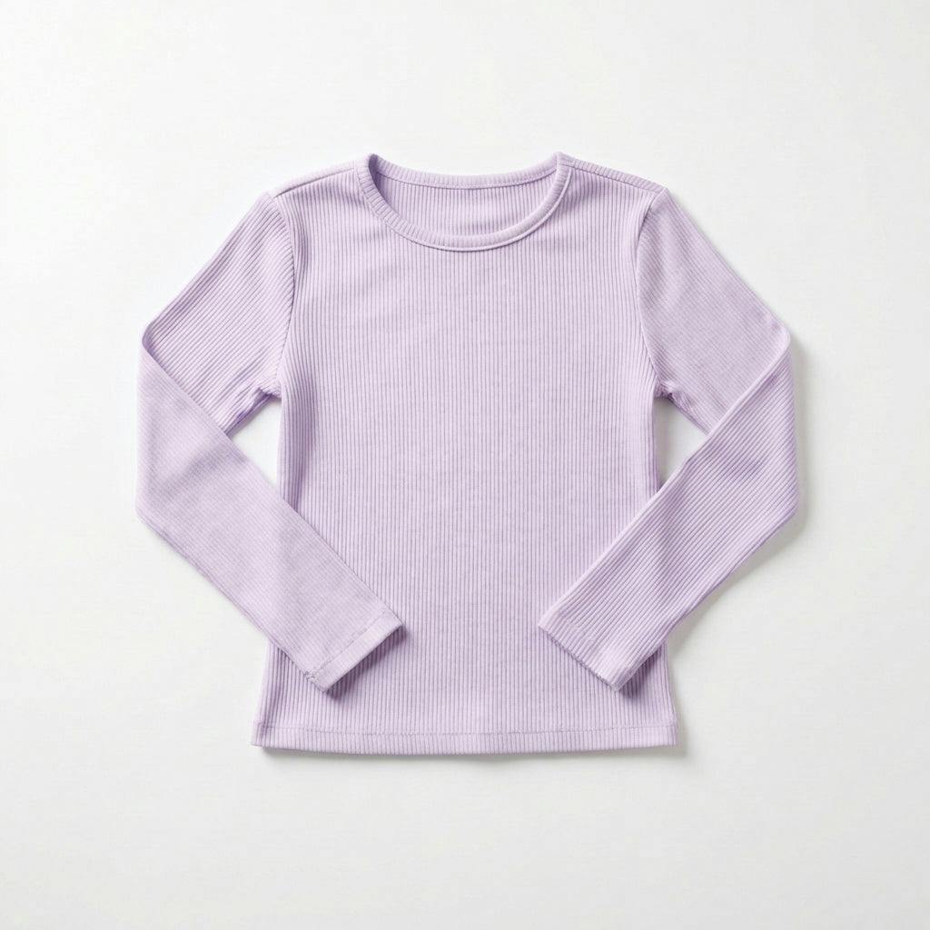 Girls Ribbed T-Shirt