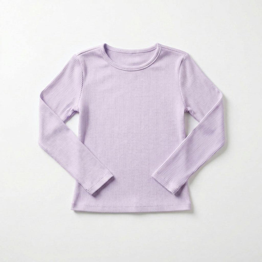 Girls Ribbed T-Shirt
