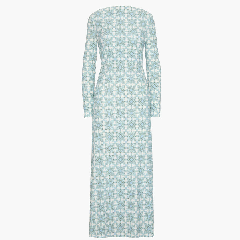 The Selene Dress - Byzantine Tile