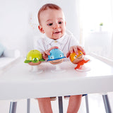 : Stay-Put Sea Animal Suction Cup Rattle Set