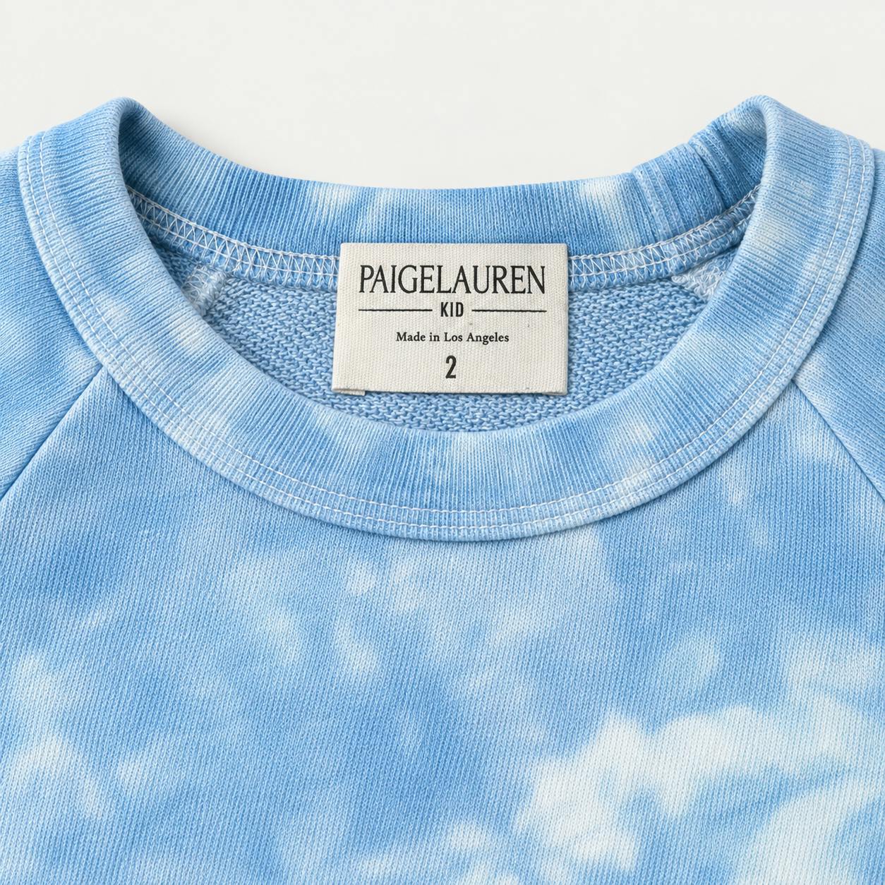 Ultra Light French Terry Garment Dyed 3/4 Sleeve Raglan Tee + Jogger
