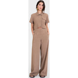 Women's Evelyn Top, Tan