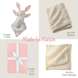QUINN Reversible Light Weight Quilted Baby Blanket