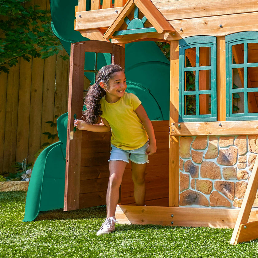 Buffalo Crossing Swing Set