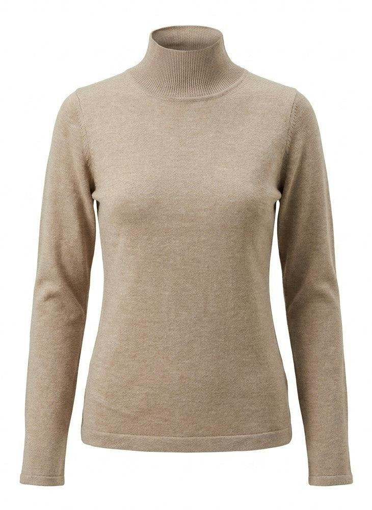 Knit Mock Neck