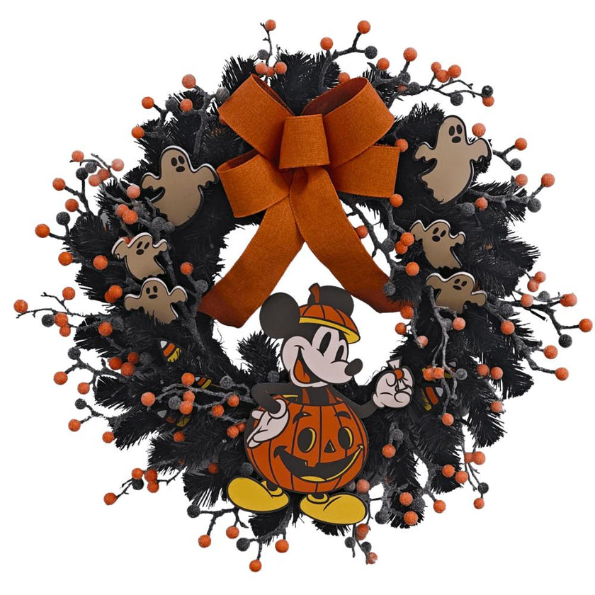 Disney® Mickey Mouse Halloween Wreath Pre-Lit