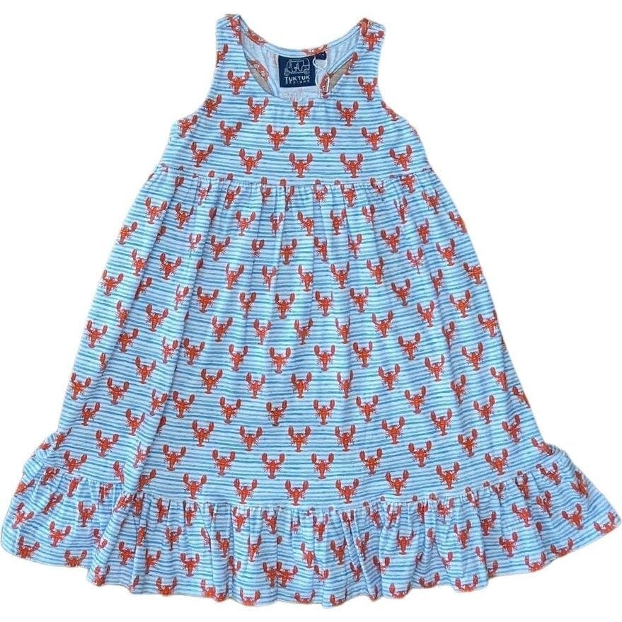 Lobster Wave Racerback Dress
