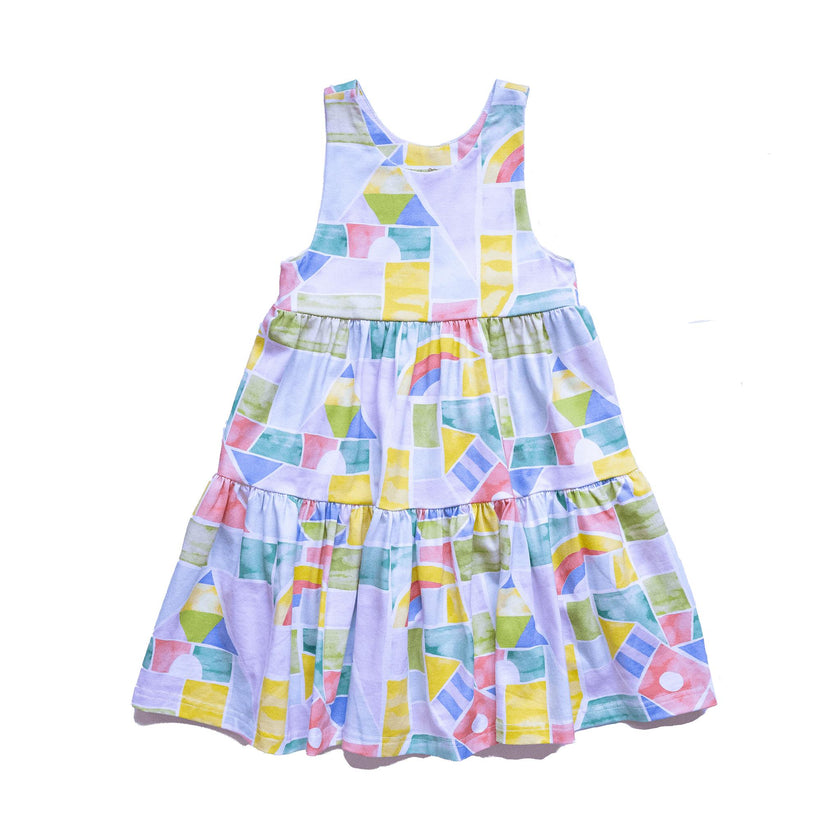 Alex Sleeveless Tier Dress