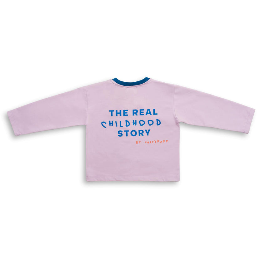 children's cotton longsleeve - lilac