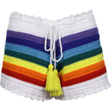 Taki Hand-Made Crochet Drawstring Short