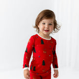 Reindeer Pajama Set