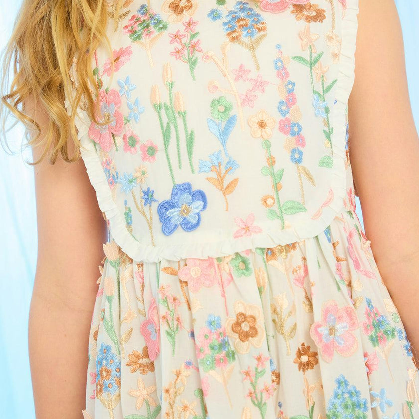Everly Embroidered Maxi Dress